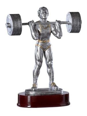 3 Taglie Awards a basso prezzo SOLLEVAMENTO PESI IN ACRILICO 115mm Trophy Incisione Gratis 