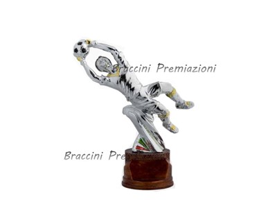 Trofeo Calcio Capocannoniere/Miglior Giocatore - 18 Cm, Targhetta Personalizzabile Omaggio, Per Premiazioni - Foto 8